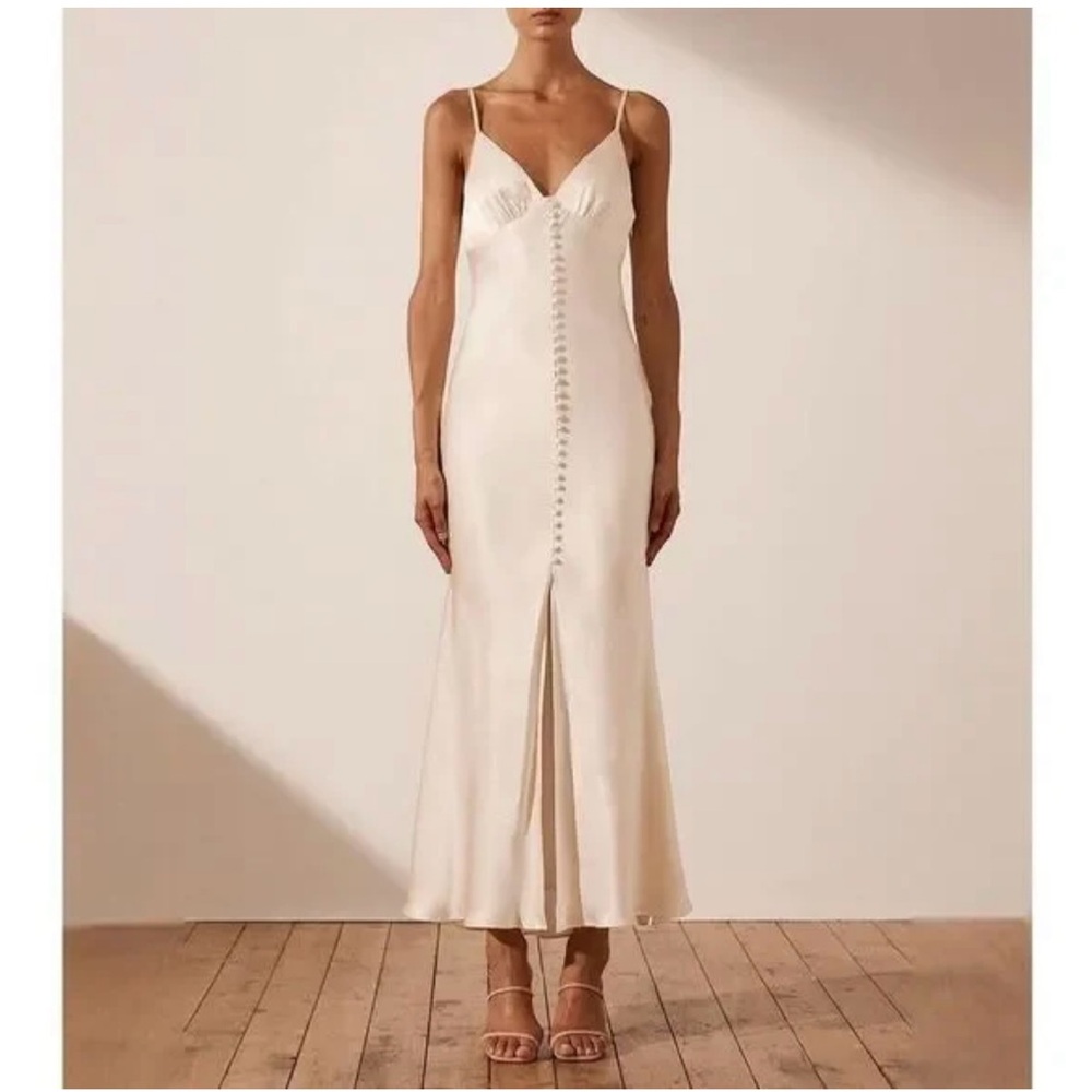 Shona Joy La Lune Midi Dress. Size 6
